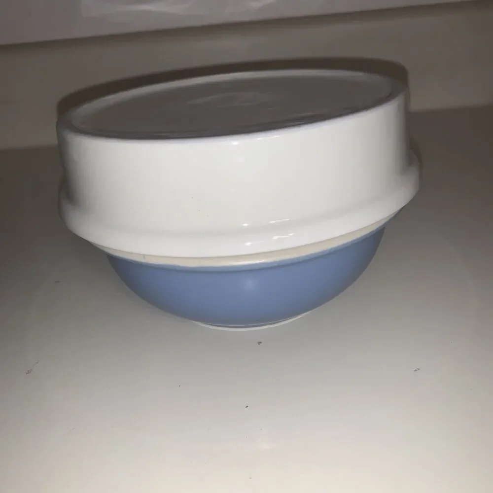 Ceramic Top Paw Dog Chow Bowl, & Water Dish  D/W & Micro Safe - EUC